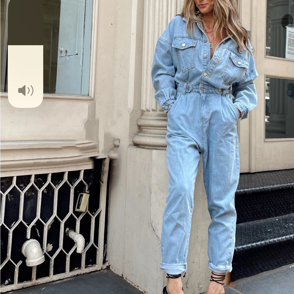 12th Tribe Hendrix Denim jumpsuit